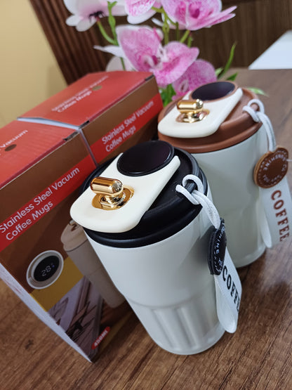 Termo de café inteligente con pantalla LED