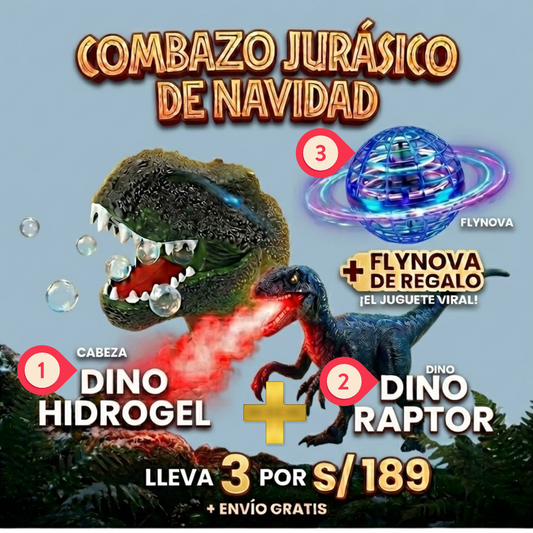 🔥COMBAZO JURÁSICO DE NAVIDAD 🎁🦖